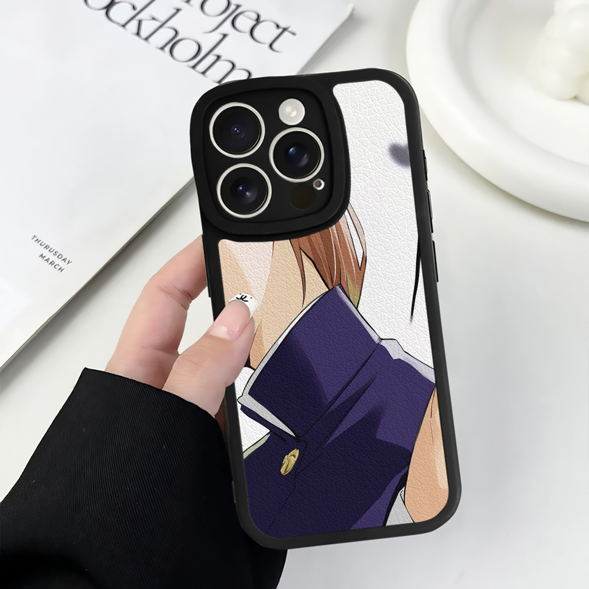（画像用） SPY×FAMILY间谍家家酒 【iPhone 16シリーズ対応】シリコンスマホケース（レザー調） 材質：シリコン